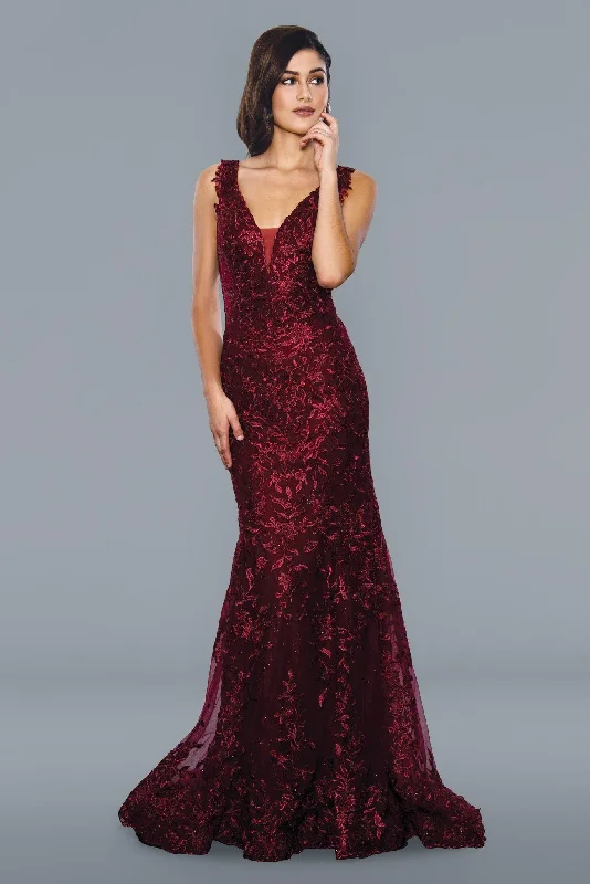 Lowest Prices Stella Couture 20041 Long Fitted Sleeveless Prom Gown