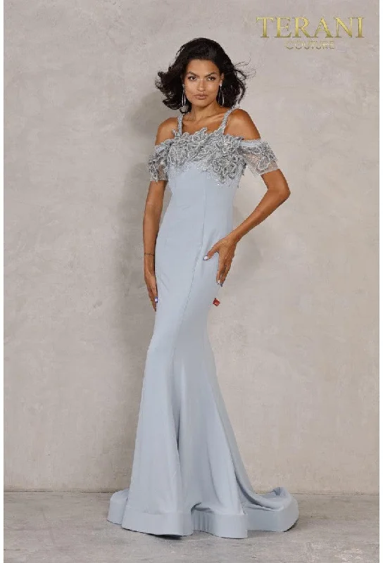 New Arrival Terani Couture 2027M3083 Long Formal Beaded Dress