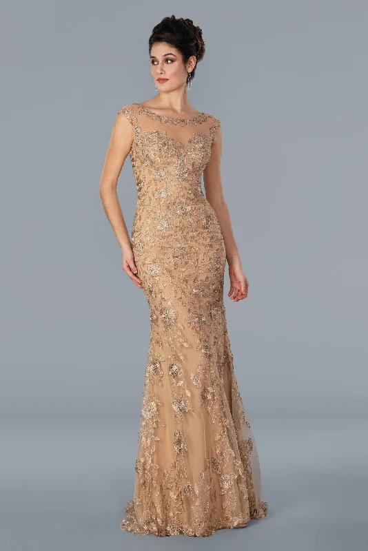 Crazy Deals Stella Couture 22359 Formal Long Fitted Evening Gown