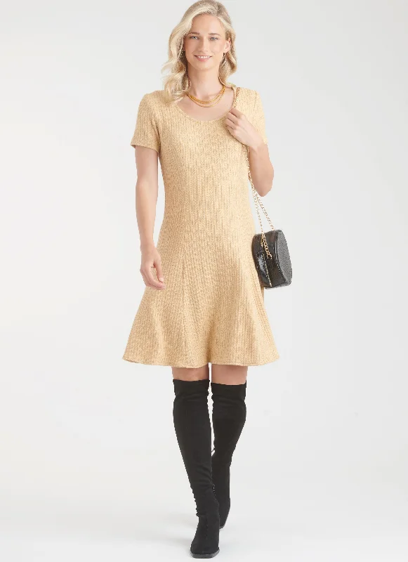 Doorbuster Deal New Look Sewing Pattern 6765 Misses' Knit Dresses