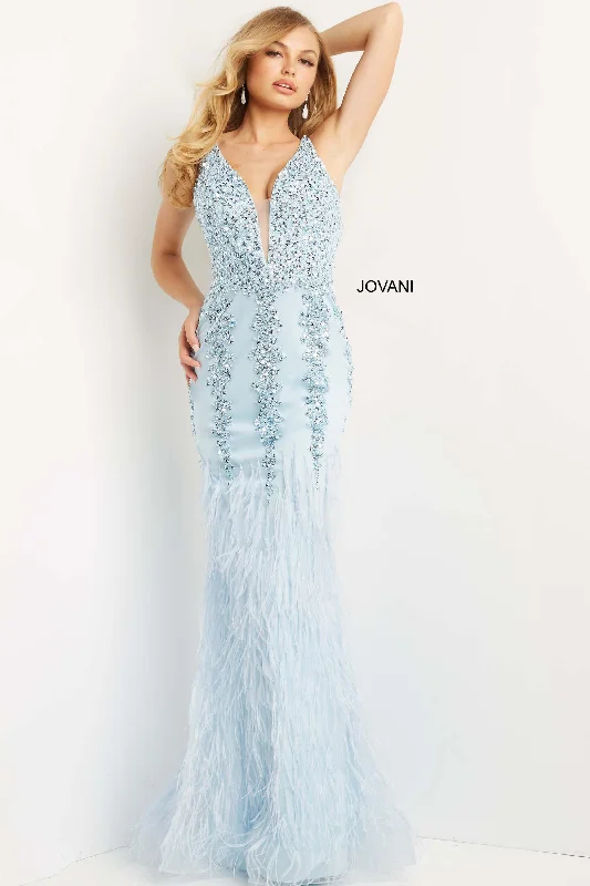 Time-Limited Offer Jovani 08140 Prom Sleeveless Long Formal Gown