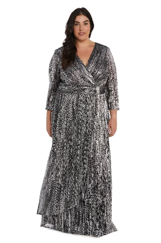 Huge Savings R&M Richards 2761W Plus Size Long Formal Dress Sale