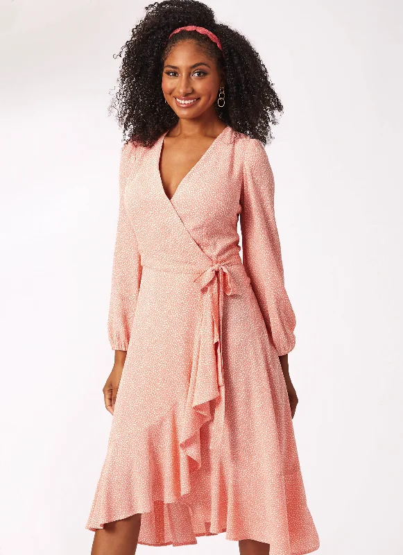 New Arrival New Look sewing pattern 6750 Wrap Dress