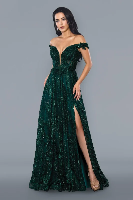 Today's Special Sangria 21064 Off Shoulder Long Evening Gown