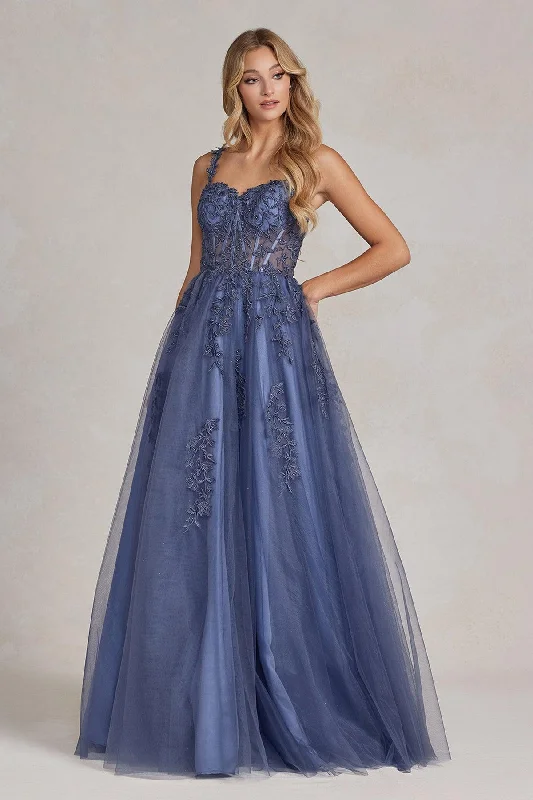 Deal Zone Nox Anabel T1082 Long Sexy A Line Prom Ball Gown
