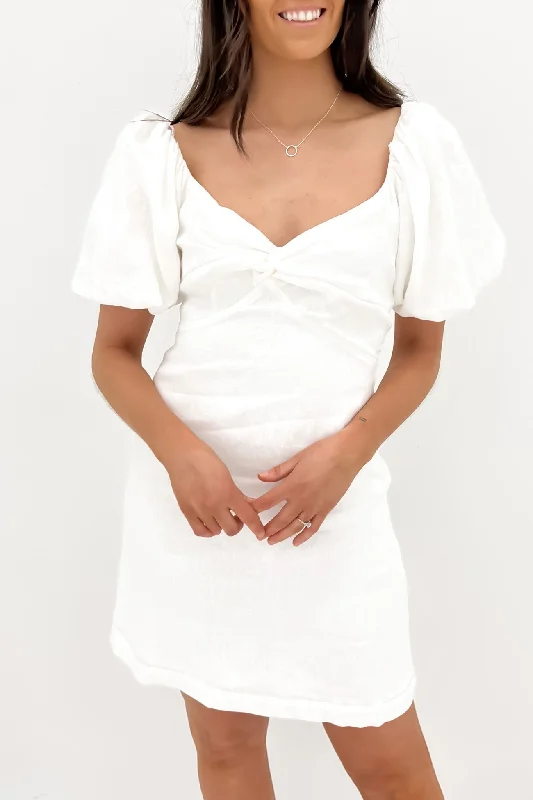 Deal Dash Jordana Mini Dress White